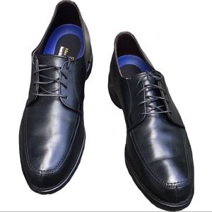 Allen Edmonds Men’s Road Warrior Split Toe Oxford Shoes, Black, Size 10.5E, EUC